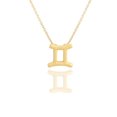 thumbnail image 2 of Constellation Theme Friendship Necklace Creative Comfortable Ins Exquisite Durable Rust-proof Lightweight Fashion Accessory Gemini gold, 2 of 6