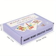 thumbnail image 2 of Montessori Early Education Magic Wand Creative Puzzle - Geometric Building Set with Colorful Wooden Sticks & Circles - Logic & Focus Training Game for Ages 3-6, 2 of 5