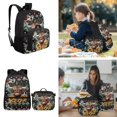 thumbnail image 2 of KUIFORTI Sunflower Cow Bookbag and Lunch Box, 4 Piece Kids Backpack Set for Girls Elementary Middle School,School Bag with Pencil Pouch Water Bottle Sleeve Back to School Essentials Gifts, 2 of 7