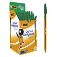 thumbnail image 1 of Bolígrafo BIC Cristal Fine 0,8 mm verde caja de 50, 1 of 3