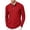 Wine,#010, variant on Men's Henley Waffle T-Shirt Long Sleeve Casual Lightweight Pullover Shirts Soft Stretch Tees for Business Golf,XL
