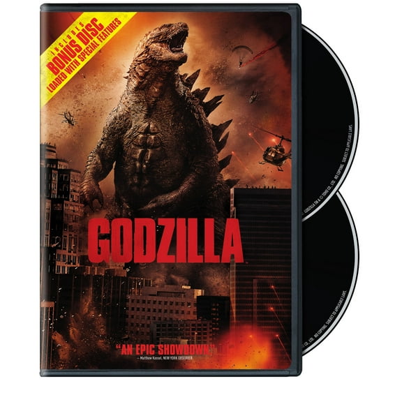 Gareth Edwards; Aaron Taylor-Johnson; Bryan Cranston Godzilla (DVD) [2014]