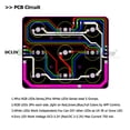 thumbnail image 4 of LED Aquarium Lights PCB Replace All Kits, RGB+Full Specturm 20-100W Smart APP Aquatic Plant Grow Lamp For Fish Tank DIY, 4 of 6