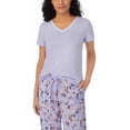 thumbnail image 4 of Carole Hochman Ladies' 4-piece Pajamas Set 1684608 (Purple, Medium), 4 of 4