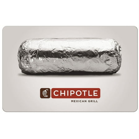 Chipotle $25 Gift Card