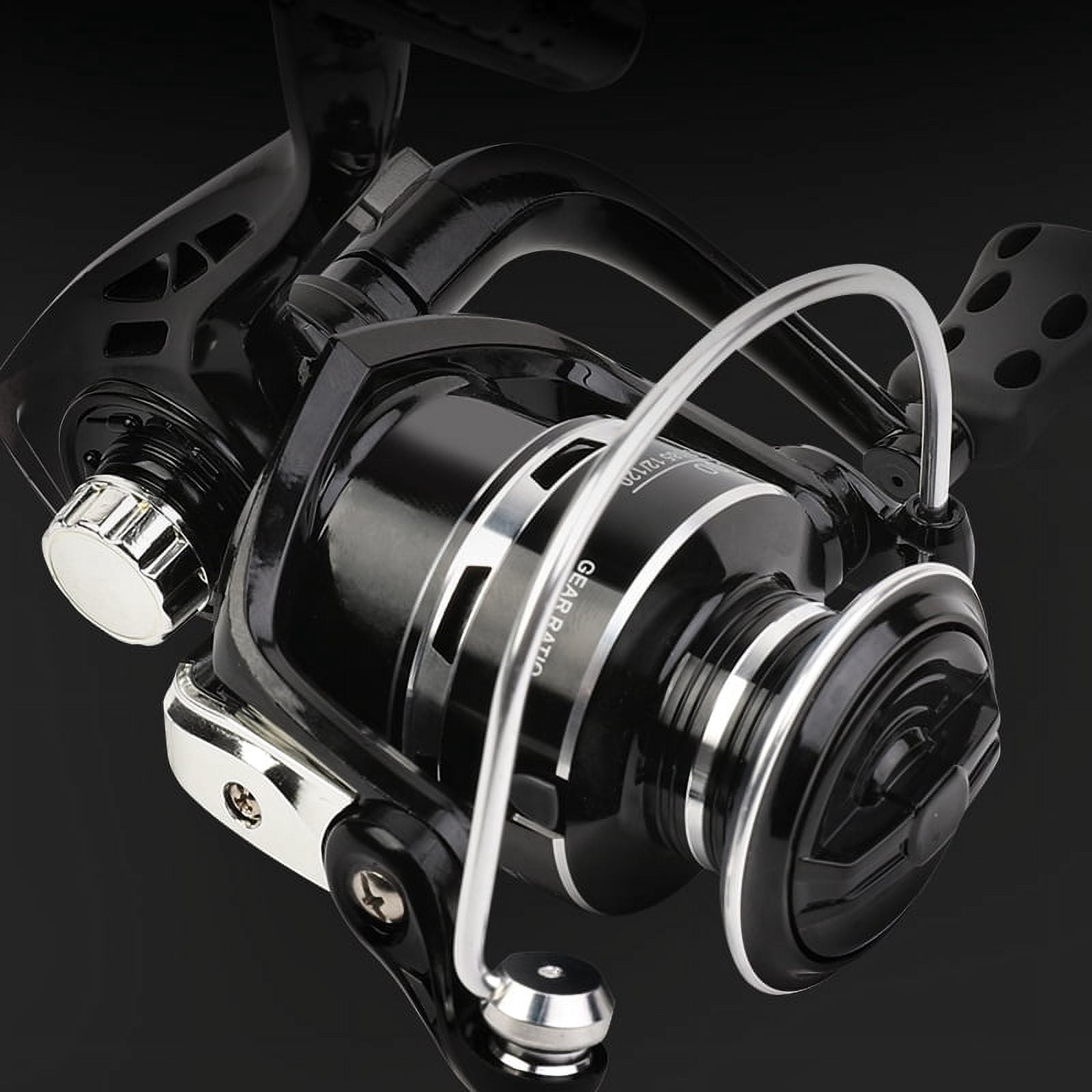 BILLINGS Spinning Fishing Reel AC1000-7000 Fishing Reel Max Drag 10KG with Metal Spool Fold Rocker Left/Rght Interchangeable