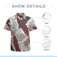 thumbnail image 7 of High Quality Hawaiian Shirts for Men Short Sleeve Aloha Beach Shirt Floral Summer Casual Button Down Shirts Blouses BJAJKT, 7 of 7