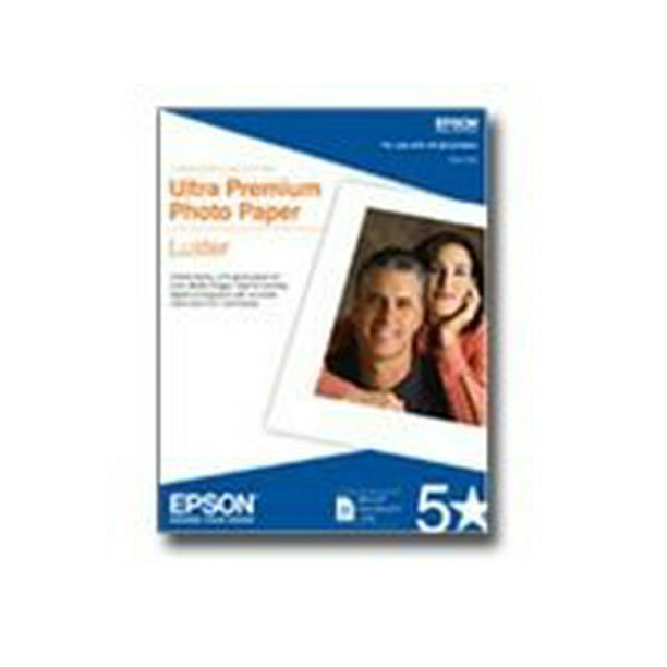 Epson Ultra Premium Luster Photo Paper - Brillant - Super B (13 Po x 19 Po) 50 Feuille(S) Papier Photo - pour Stylet Photo R2000; SureColor P706, SC-P405, T5200, T7200; Force de Travail WF-2930