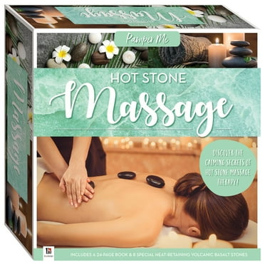 Pamper Me - Hot Stone Massage Box Set: Lifestyle and Health for Adults - Mental Health and Self Care Essentials