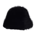 thumbnail image 2 of Sombrero de pescador para mujer, versátil, elegante y resistente al viento para climas fríos. Negro, 2 of 9