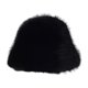 thumbnail image 2 of Gorro de pescador para mujer, gorro de esquí, resistente al viento, moderno y versátil, gorro de felpa cálido. Negro, 2 of 9