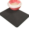 thumbnail image 2 of Flmtop Double-layer Waterproof Cat Litter Trapper Catcher Floor Pad Mat Pet Supply Grey, 2 of 9
