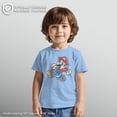 thumbnail image 2 of Toddler's Nintendo Colored in Mario Graphic Tee Light Blue 5T, 2 of 8