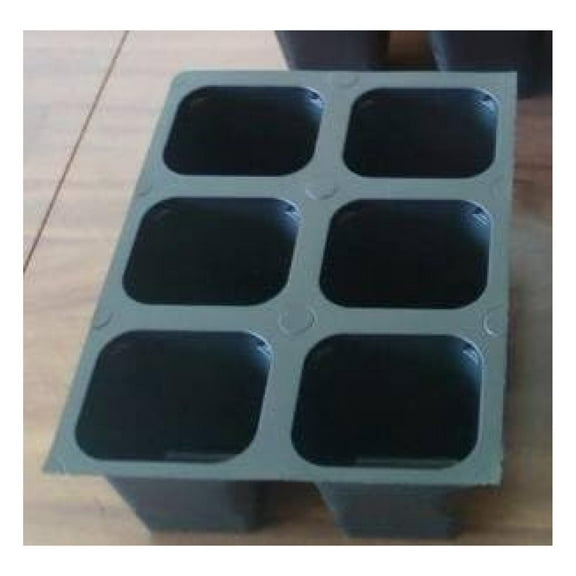Seed Starter Trays 432 Cells - Seed Starting Kit with 72 Trays - 6 Cell Plant Starter Grow Box - 5x7 Inch Seedling Trays for Gardening - Deep Cell Seed Trays