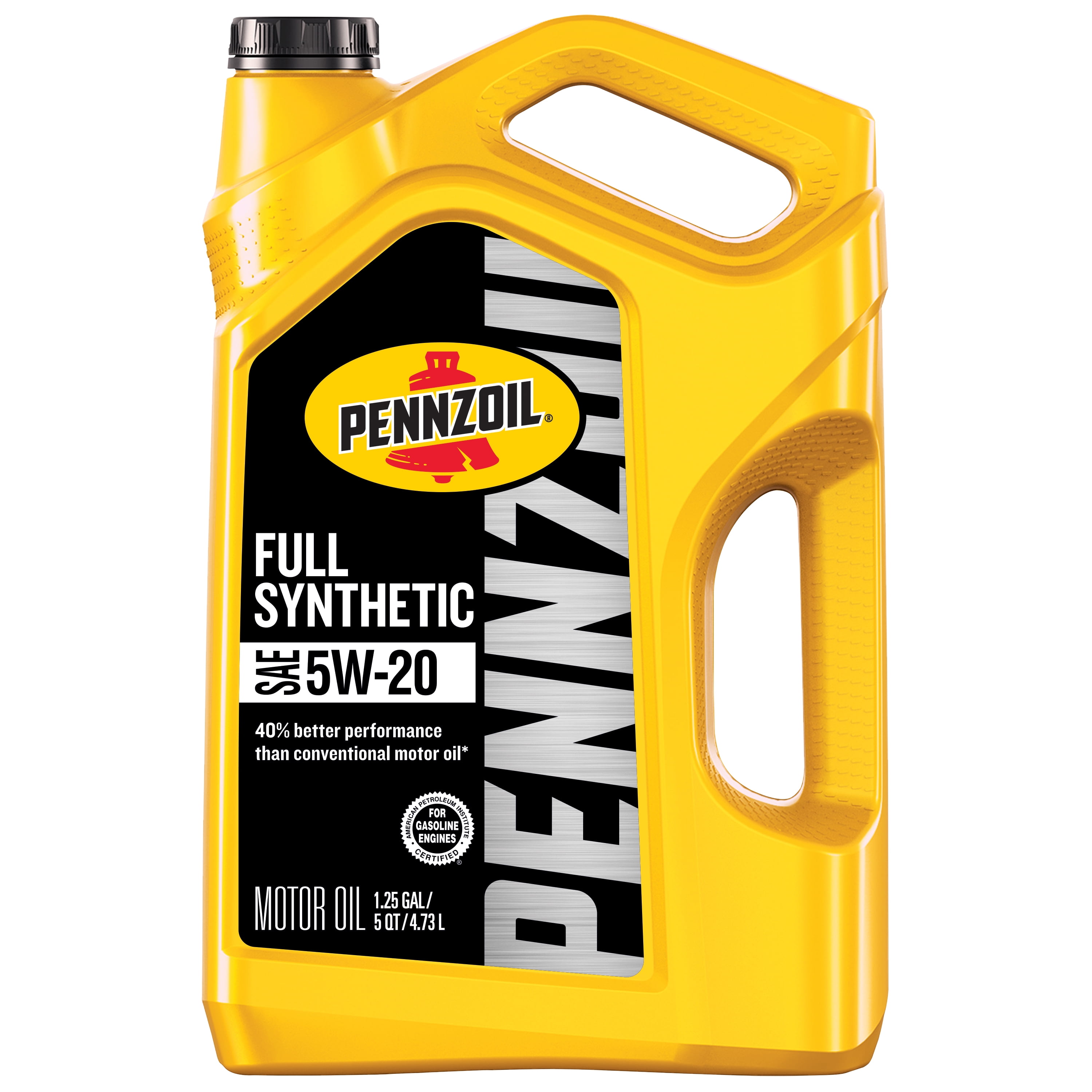 Pennzoil Full Synthetic 5W-20 Motor Oil, 5 Quart