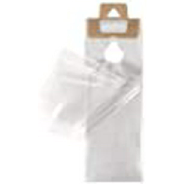 Skywin Plastic Door Hanger Bags 6 x 12 inches Clear Door Hanger Bags