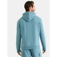 thumbnail image 3 of Athletic Works Men's & Big & Tall Men's Fleece Hoodie Sweatshirt, Sizes XS-4XLT, 3 of 5