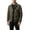 Green, variant on Men's Casual Utility Jacket for Everyday Wear Slim Fit Outdoor Coat with Classic for Spring to Winter, Black, XXXXL