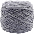 thumbnail image 1 of Xiao Hua Hilo de terciopelo chenilla de 250 g, gris claro, voluminoso, vegano, suave, para tejer a mano, para tejer a ganchillo, para ropa, sombreros, bufandas y mantas., 1 of 5