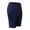 Navy, variant on Qingpeng Womens High Waisted Biker Shorts Tummy Control Compression Stretchy Workout Yoga Shorts with Pockets
