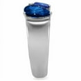thumbnail image 4 of High polished (no plating) Stainless Steel Ring with Synthetic Synthetic Glass in Montana for Women Style TK0F511, 4 of 4