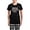 With Checker Pant, variant on CafePress - And Though She Be But Little Women's Dark Pajamas - Women's Short Sleeve Print T-Shirt and Pants Dark Cotton Pajama Set