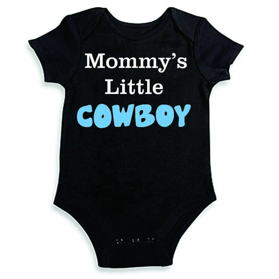 Design With Vinyl Cute Baby Clothes Mommy'S Little Cowboy Novelty Baby Shower Gift