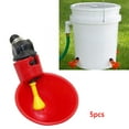 thumbnail image 4 of 5x Copas para beber agua Sunnimix para aves de corral con bebedero Automático, 4 of 8