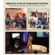 thumbnail image 5 of Karaoke Machine Gesnada Subwoofer Bluetooth 40 W, 6 pulgadas, 2 micrófonos, 5 of 7