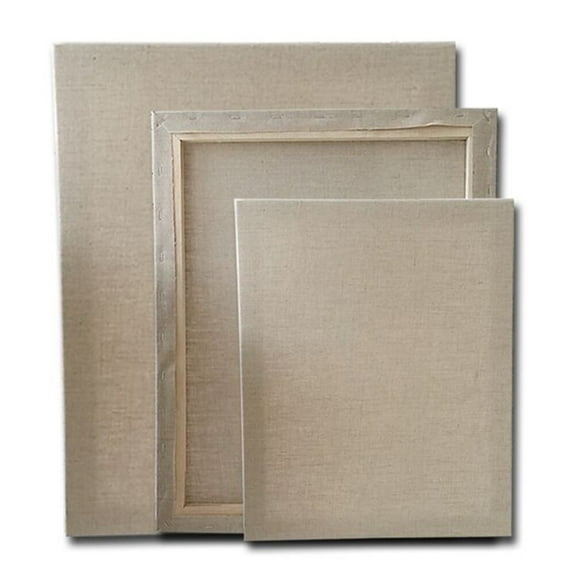 Raindrops Small Canvas for Painting White Cotton Wood 1Pack 6x8in