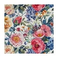 thumbnail image 4 of Tablecloth Design with ls Roses Print Rectangle Shape Washable Table Cover for Dining Room &amp; Kitchen Decor Rose Green, 4 of 8