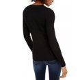 thumbnail image 2 of INC International Concepts Women's Studded Sweater Black Size Medium, 2 of 3