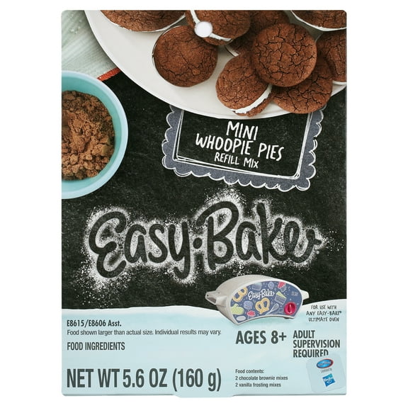 Easy Bake Mini Whoopie Pies Refill Mix for 8 Years and Up