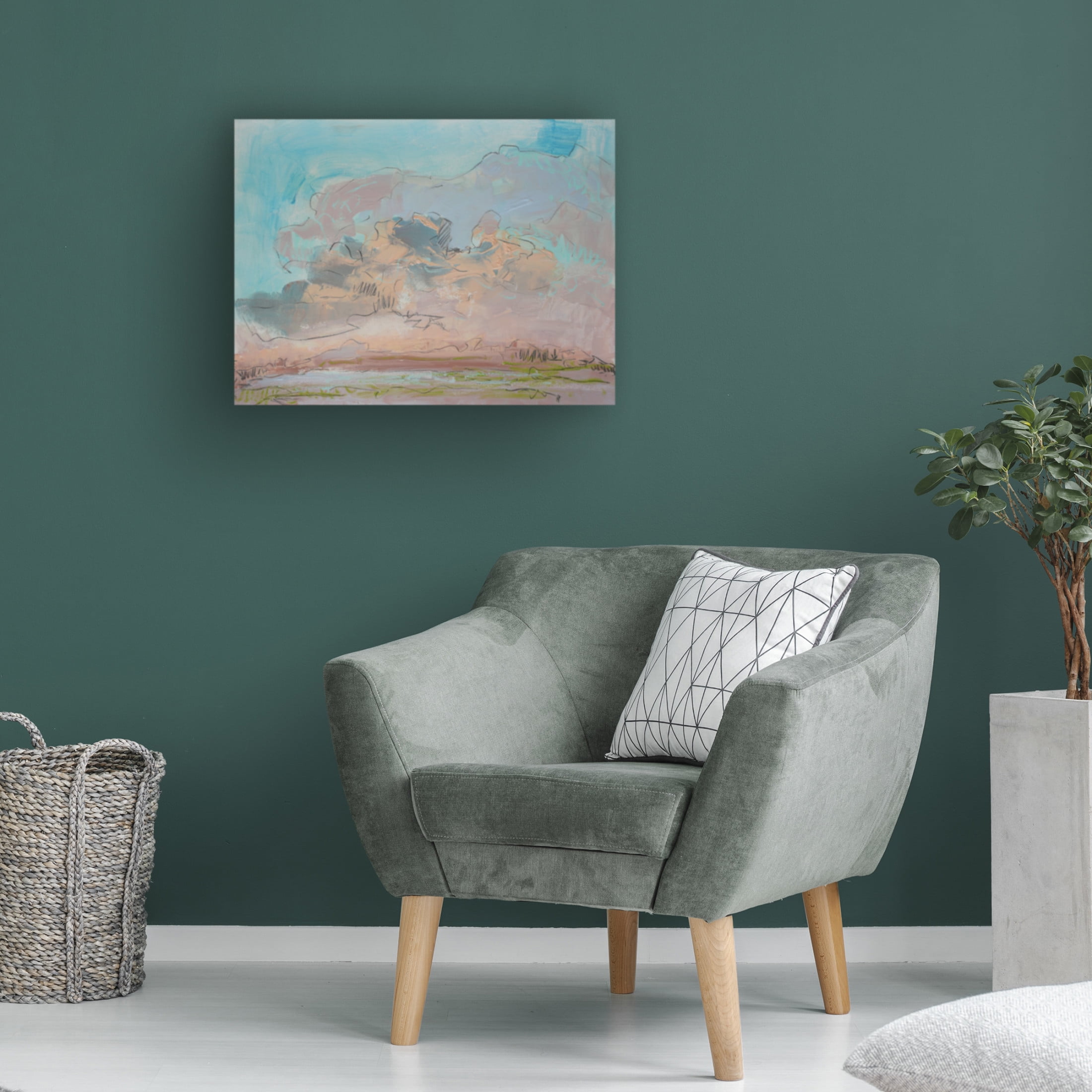Trademark Fine Art Dorothy Fagan Mellow State of Mind II Canvas Wall Art