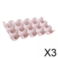 thumbnail image 1 of Dispensador de huevos para frigorífico,Contenedor de huevos apilable antideslizante para frigorífico,15 rejillas para huevos para la encimera del frigorífico o la cocina,Caja de, 1 of 8