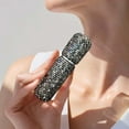 thumbnail image 2 of FSTDelivery Portable 10ml Perfume Spray Bottle Sample Vials, Shiny Rhinestone Cosmetic Bottle Mini Perfume Spray Dispensers, Vials Refillable Sprayer Makeup Tool for Travel Carrying, Black, 2 of 5