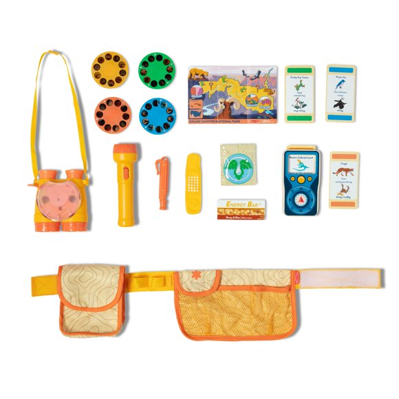 Melissa & Doug Grand Canyon National Park Hiking Gear Play Set with Photo Disk Viewer - FSC Certified