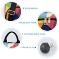 thumbnail image 7 of FORMRS Women's Travel Backpack Purse Anti-Theft Hidden Pockets Casual Shoulder Bag, Minimalist Triangles, 7 of 7