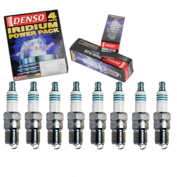 8 pc DENSO Iridium Power Spark Plugs compatible with Chevrolet Silverado 3500 HD 6.0L V8 2007-2016