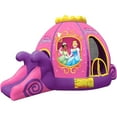 thumbnail image 7 of Disney Princess Carriage Inflatable Outdoor Bounce House with Slide and Ball Pit - Plus Heavy Duty Air Blower with GFCI - Kids Aged 3-8, 7 of 7