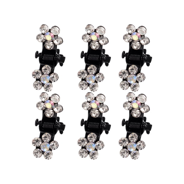 Pinza lateral de diamantes de imitación Pinza de pelo pequeña Pinza de pelo Clip de flequillo simple Clip superior Cabello Wmkox8yii fajkfhkj4232