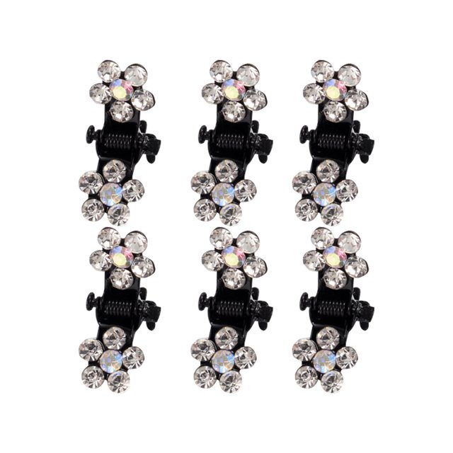 Teissuly Rhinestone Side Clip Small Hair Clip Hair Claw Simple Bangs Clip Top Clip Hair Teissuly WER202401271067
