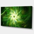 thumbnail image 2 of Feux d'Artifice Verts Fractals Rotatifs - Impression sur Toile Florale, 2 of 4