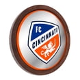 thumbnail image 2 of FC Cincinnati 20.25'' Barrel Top Framed Mirror Sign, 2 of 5