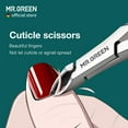thumbnail image 5 of MR.Green Cuticle Nippers Dead Skin Remover Stainless Steel Cutters Beauty Tool, 5 of 7