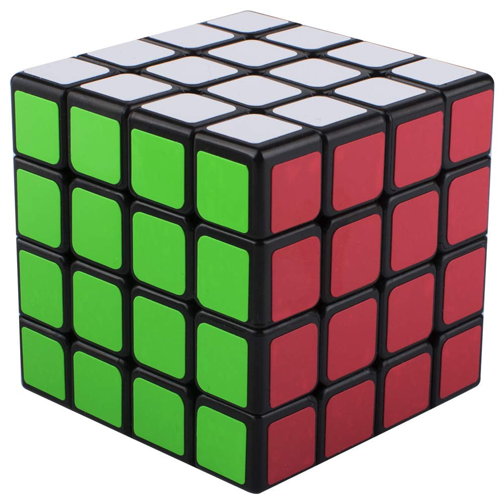 Speed Rubik Cube, Black Base Magic Rubik 6 Color Puzzles Educational