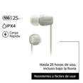 thumbnail image 4 of Audífonos Intrauditivos Inalámbricos Sony WI-C100/ Beige, 4 of 4