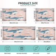 thumbnail image 5 of Pillow Case Plush Pillow Design Cute Blue Whale in Snow Case standard size/King size/Queen size Bed Pillow Pillowcases, 5 of 9