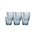 thumbnail image 4 of Set 6 Vasos Vidrio Italiano Old Fashioned, Colección Diamond Bormioli, Vasos para Agua, Cocteles, Licores o Bebidas en las Rocas, Capacidad 385 Ml, Color Azul, 4 of 8