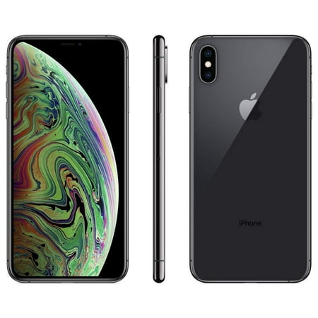 Pre-Owned iPhone XS Max 64GB Gray (Unlocked) (Refurbished: Good)